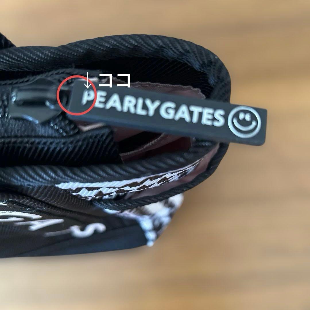 美品PEARLY GATES グレンチェックロゴ柄 カートバッグ