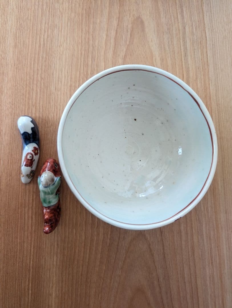 松浦ナオコ　茶碗と箸置きセット