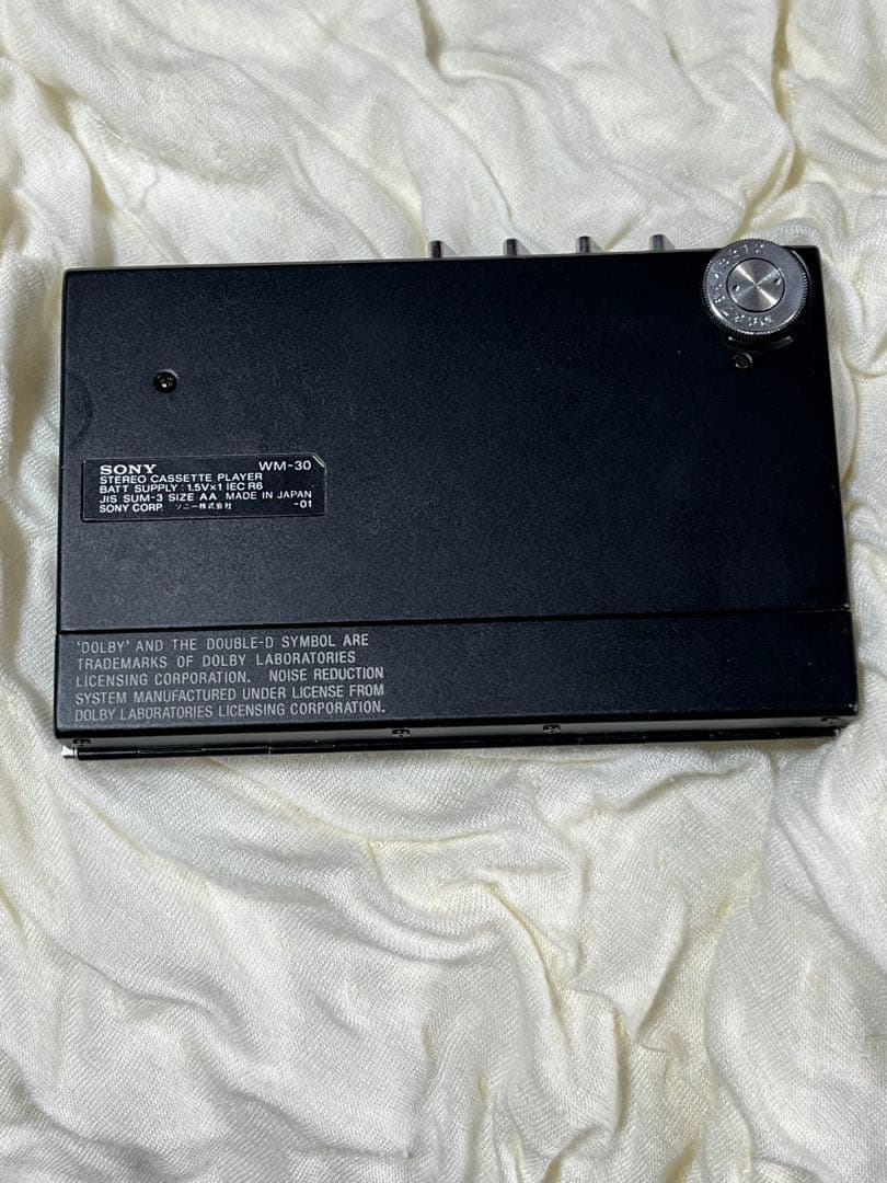 SONY ウォークマン　カセットプレイヤー　WM-30　比較的美品