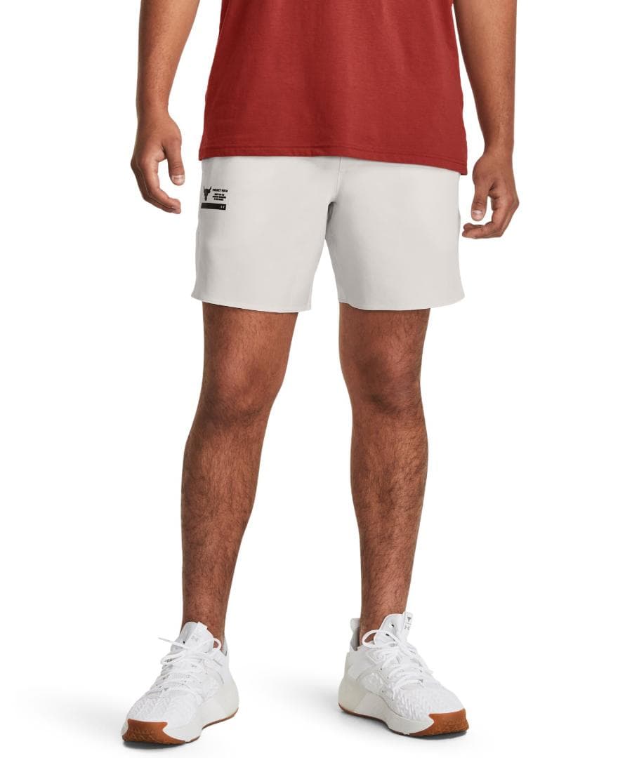 ◆アンダーアーマー◆ PR アンストッパブル スナップショーツ◆LG・白◆