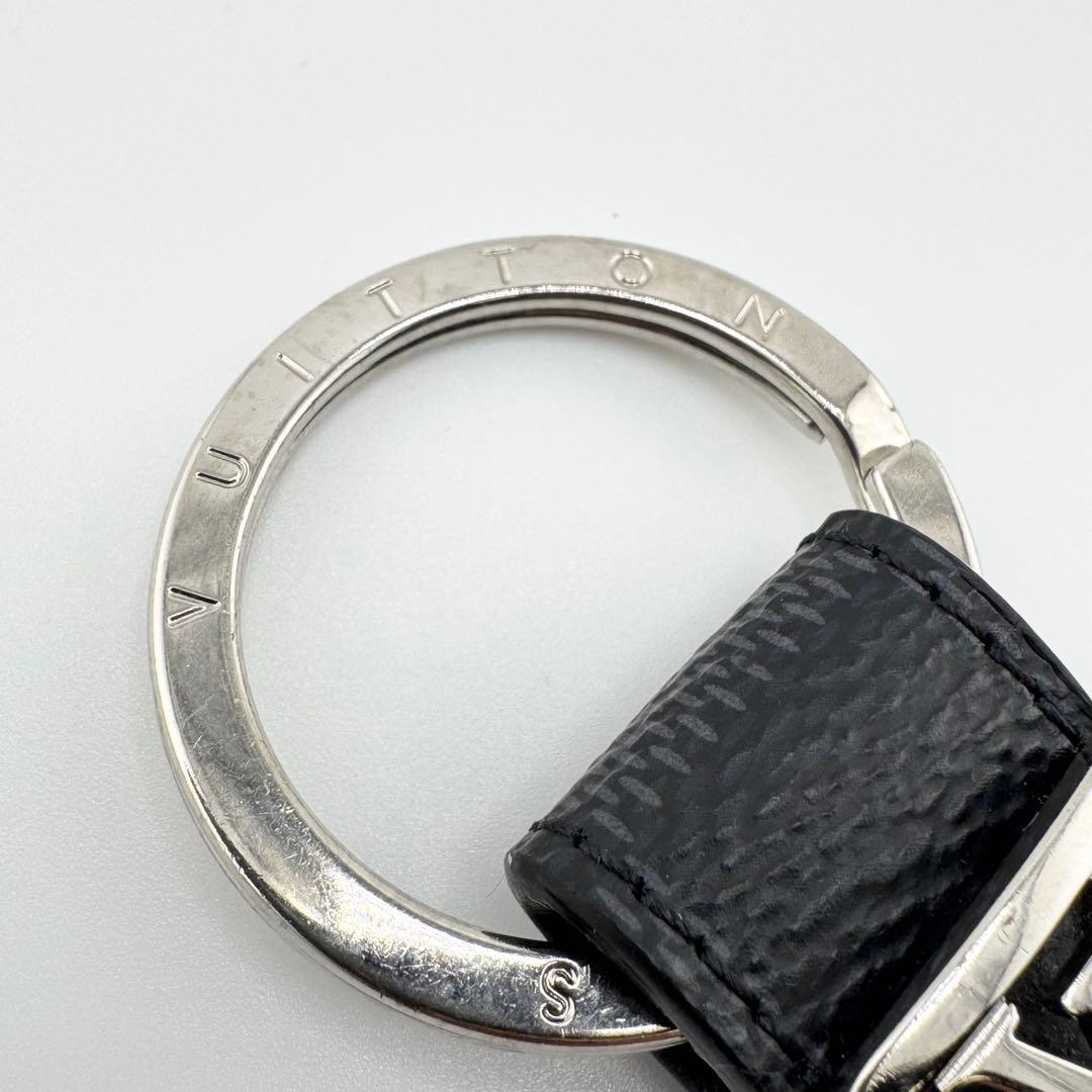 【極美品】ルイヴィトン キーリング ダミエグラフィット LVドラゴンヌ