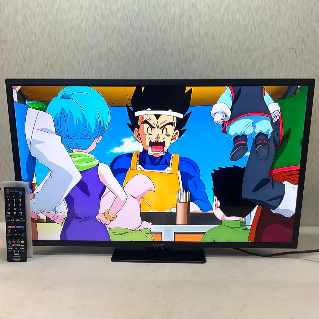 【高年式美品】SHARP 32型 液晶テレビ 2T-C32DE 新品リモコン付属
