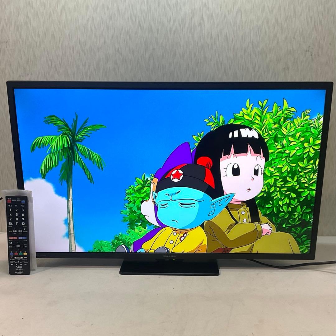【高年式美品】SHARP 32型 液晶テレビ 2T-C32DE 新品リモコン付属