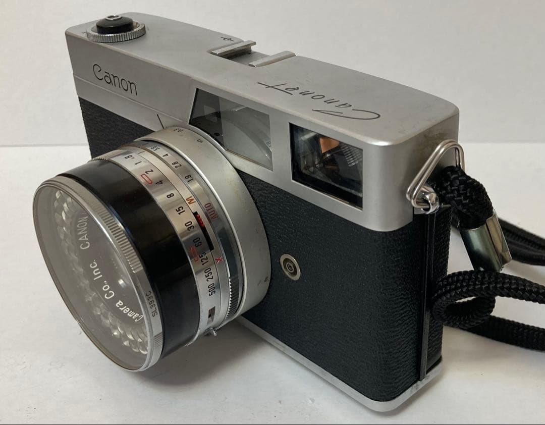 CANON Canonetフイルムカメラ　箱、ケース、冊子、保証書付き