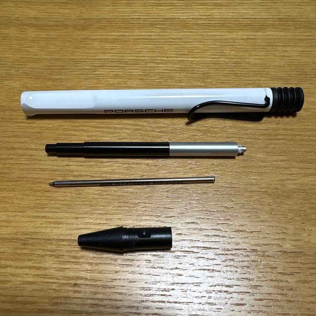 LAMY ラミーサファリ ポルシェボールペン シャープペン 白黒限定色 0.5