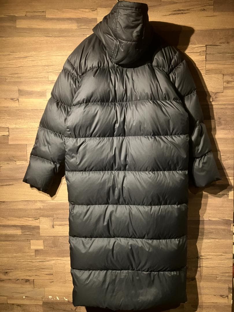 le coq ルコック　ベンチコート　ダウン80%　黒/フード　サイズM