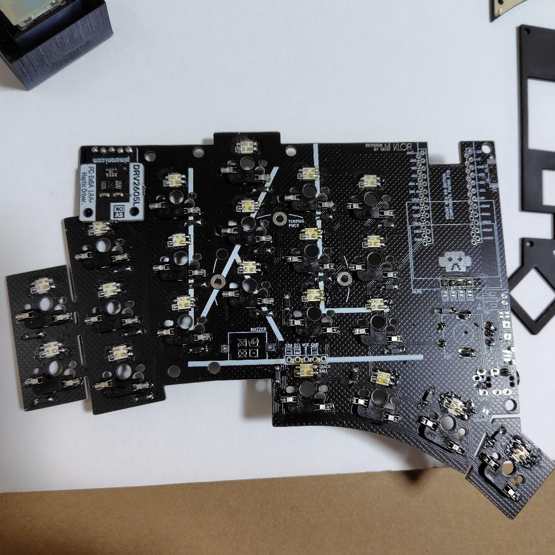 自作キーボード　KLOR