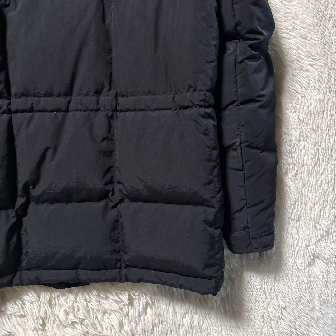 エディバウアー　カラコラム　ダウンジャケット　S表記　黒　フード