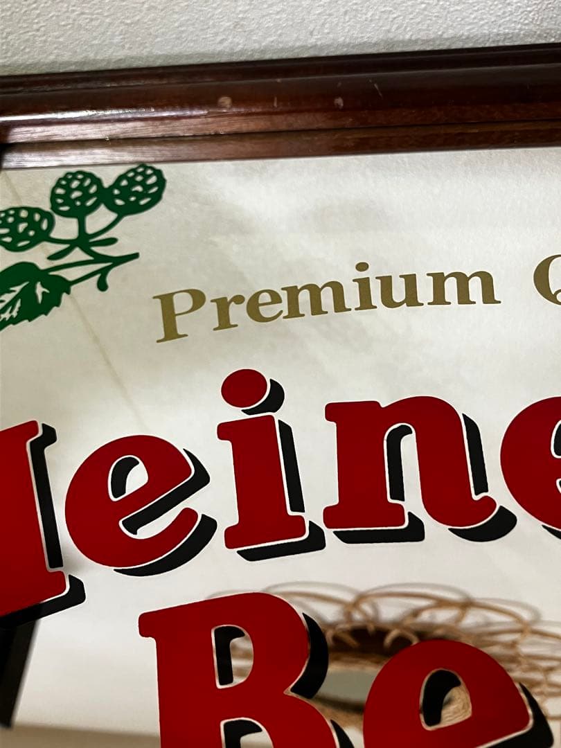 Heineken パブミラー　ヴィンテージ