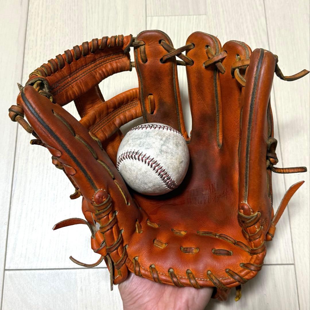 和牛JB JB-006S 硬式内野用グラブ袋付き