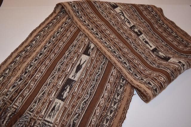 Alpaca タペストリー 南米ペルーのアンデス民族最高級カラフル織物