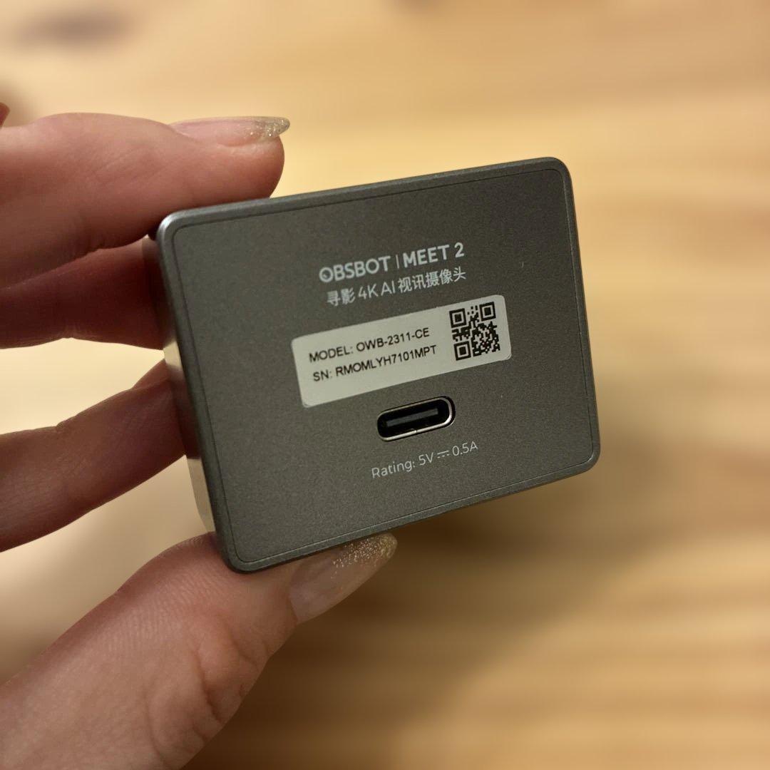 ま*く様 【4K】OBSBOT MEET 2 スペースグレー　Webカメラ