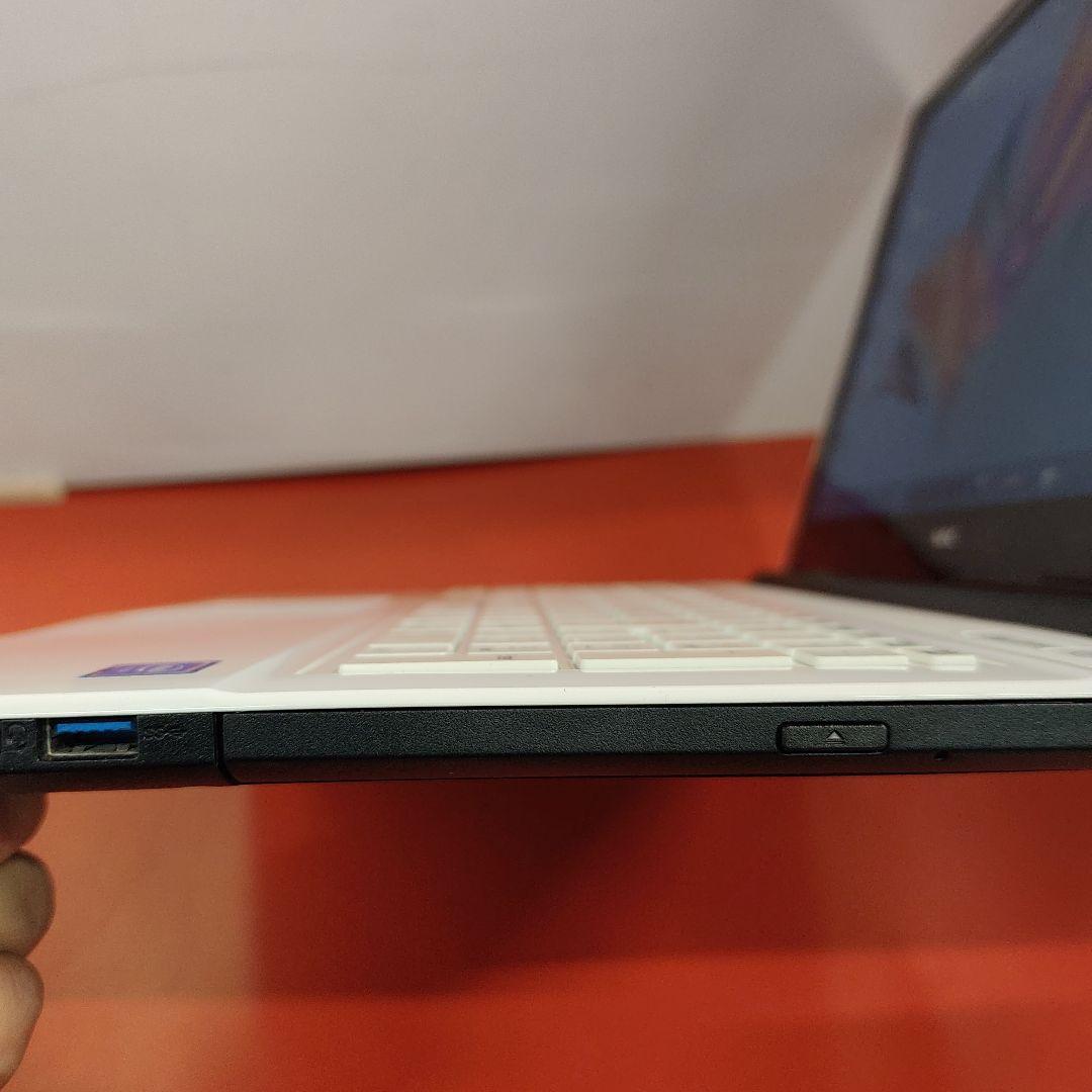 ノートパソコンWindows11 オフィス付き 爆速 極美品 ブルーレイドライブ