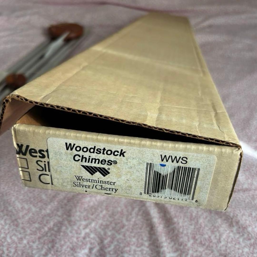 大型ウインドチャイム　ウッドストック社　ウエストミンスター