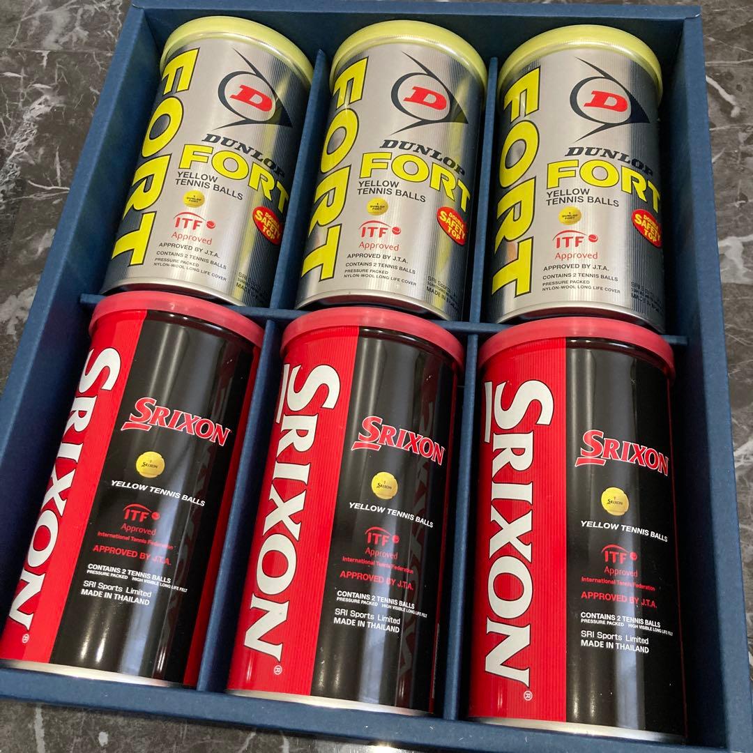 ダンロップ テニスボール フォート スリクソン 未開封 36球