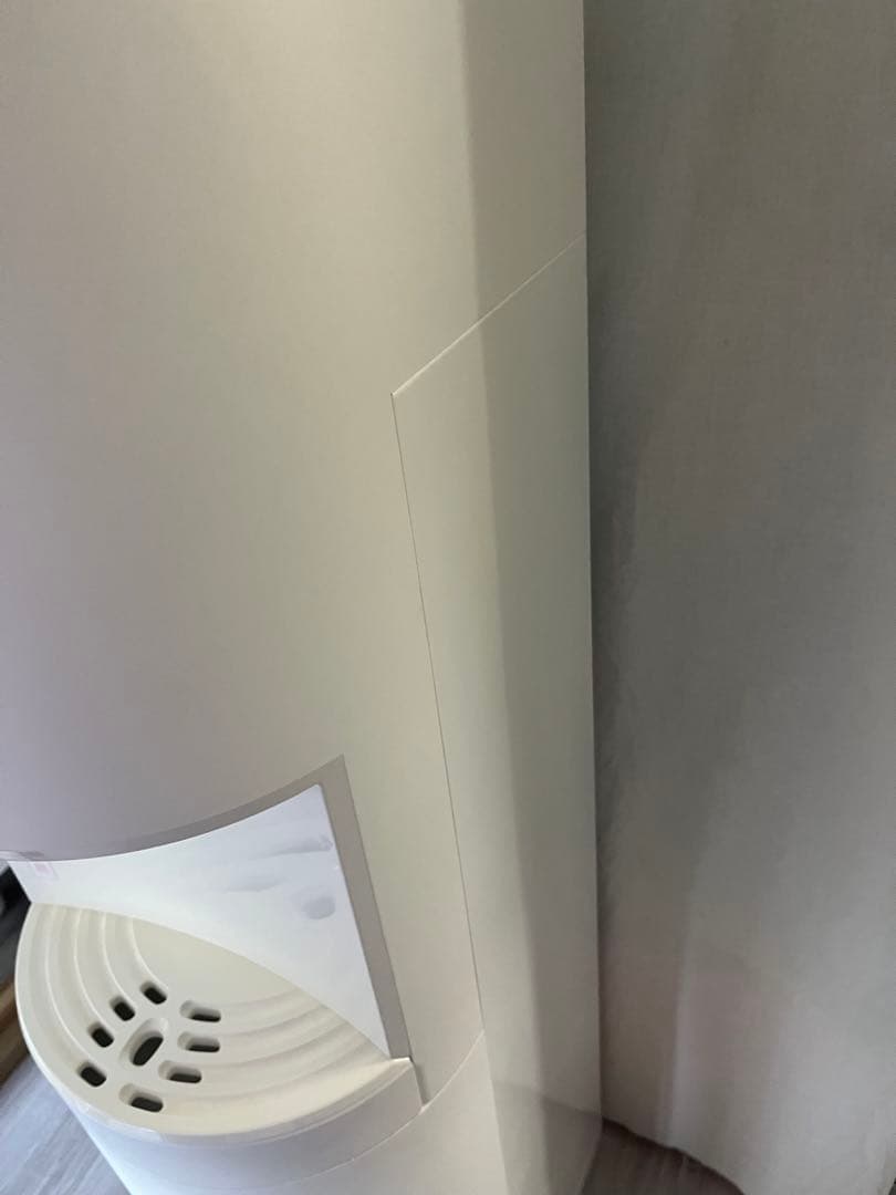 なずなtall 浄水器 ホワイト スリムデザイン　カートリッジ3本付き