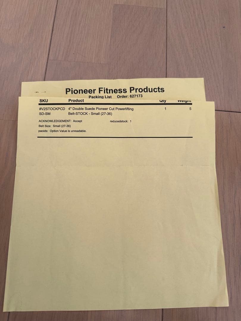 【週末値下】PIONEER CUT Prong Belt 10mm Sサイズ