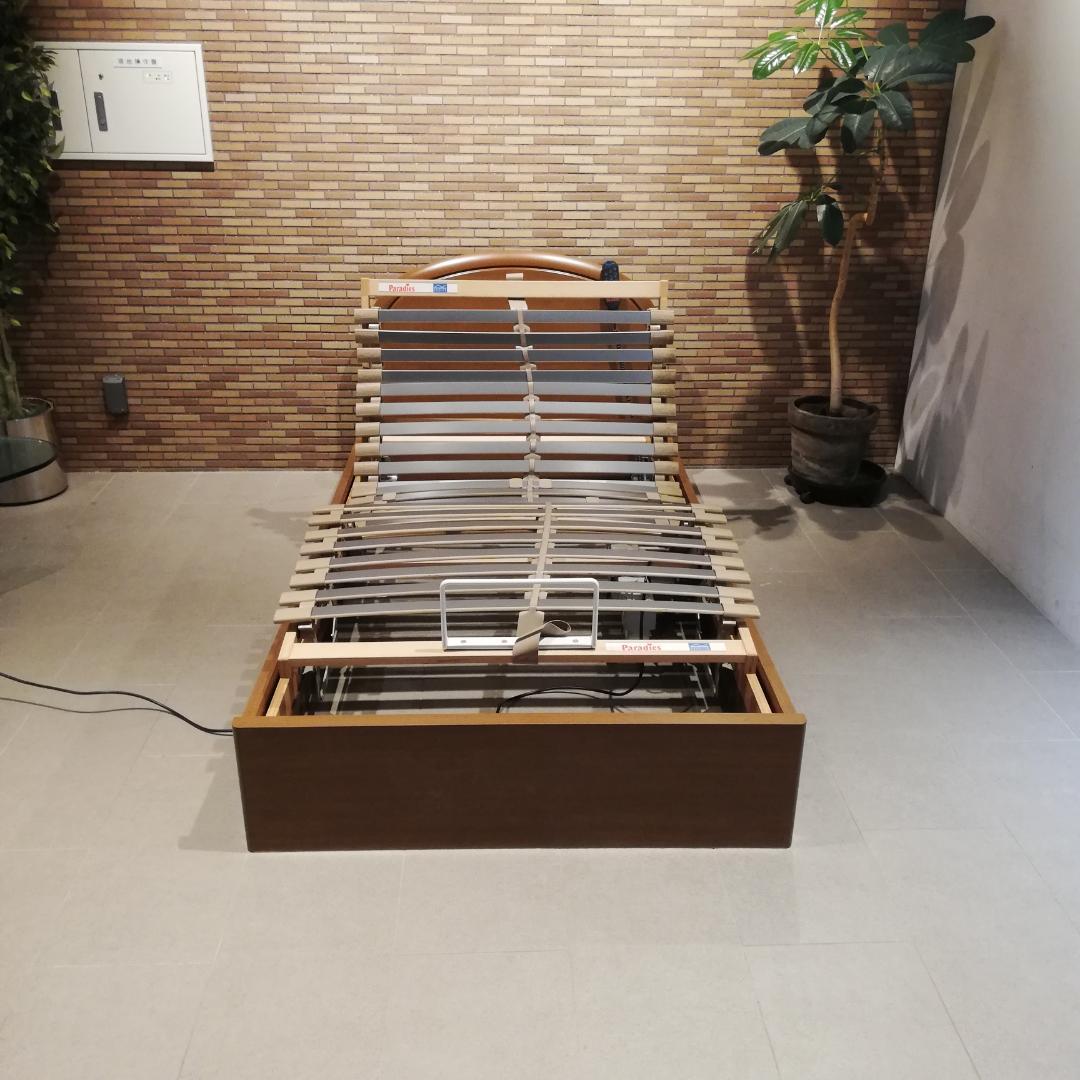 美品♠Paradies 電動リクライニングベット すのこタイプ