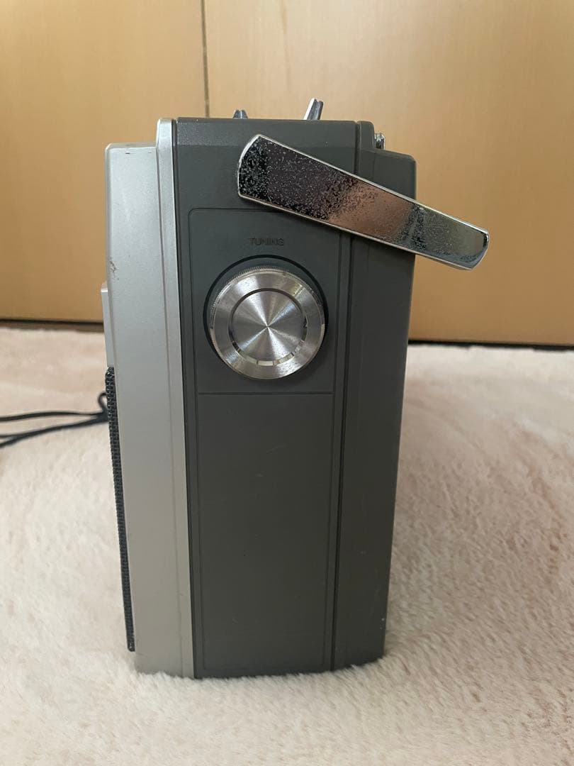 【昭和のラジオ】National カセットプレーヤー AM/FMラジオ