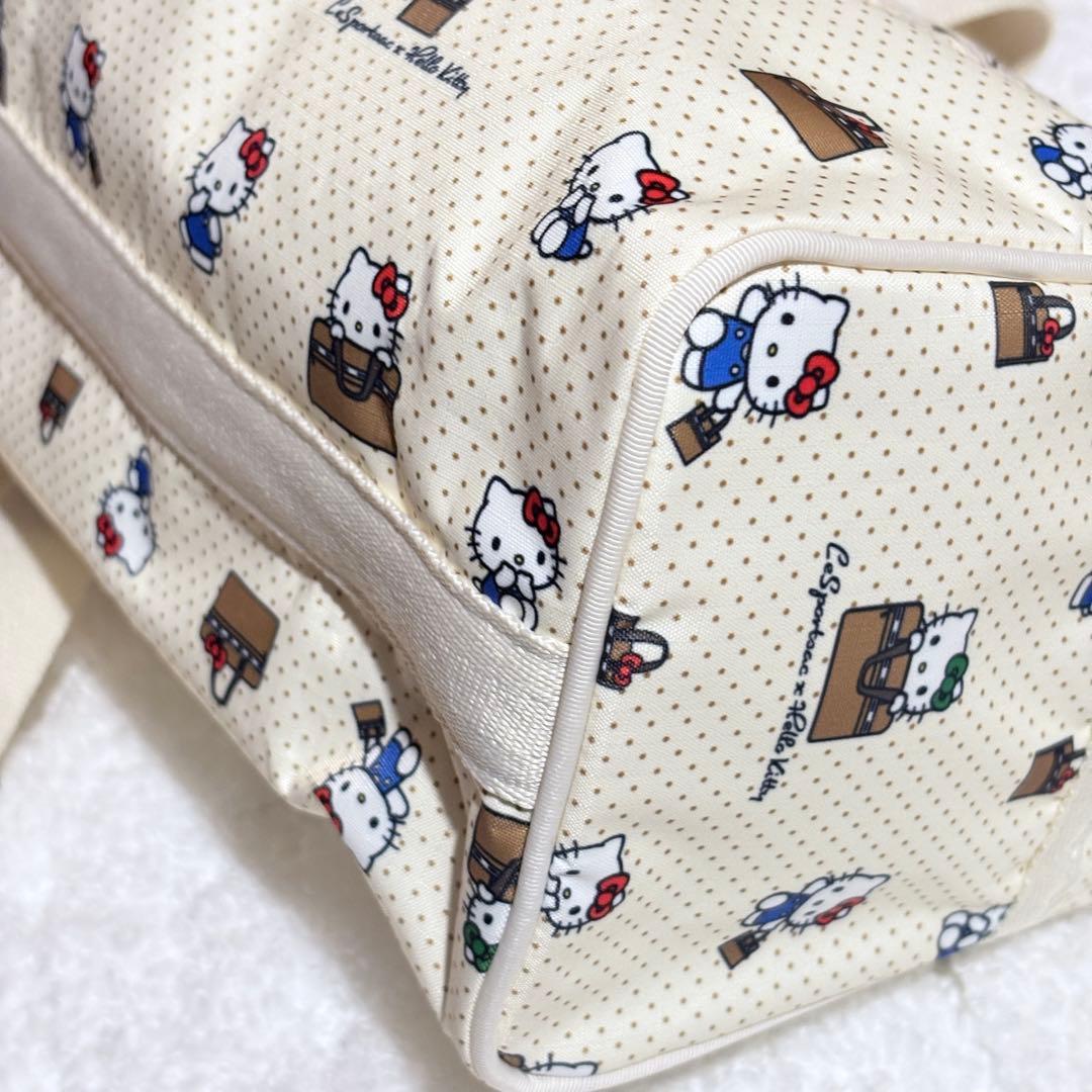 レスポートサック2way ショルダーボストンバッグハローキティ50周年