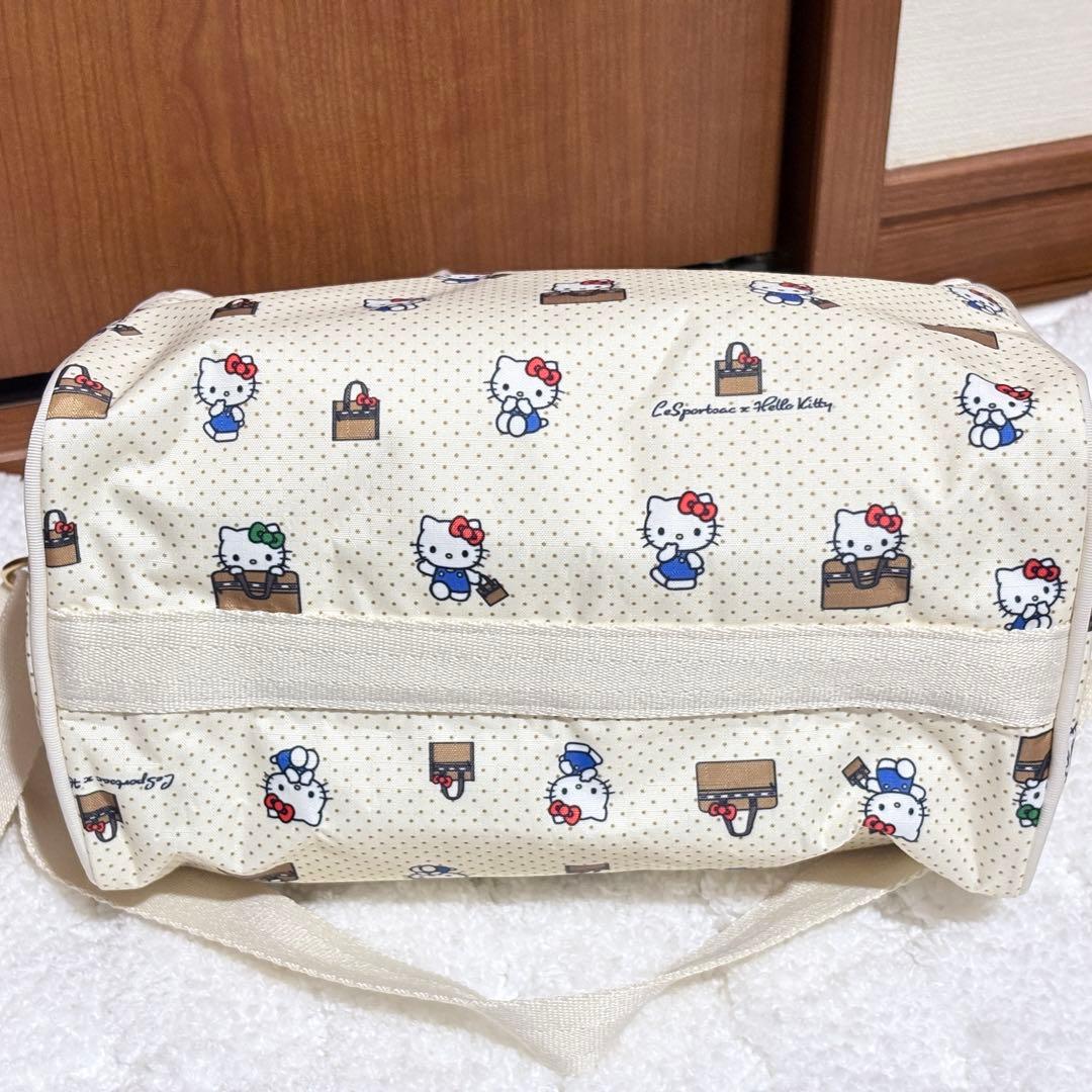 レスポートサック2way ショルダーボストンバッグハローキティ50周年