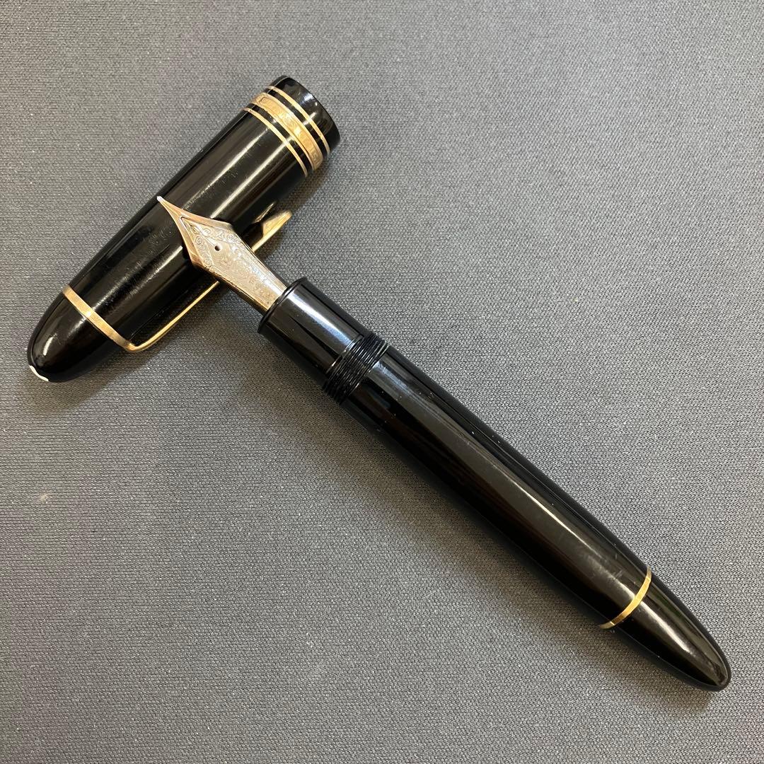 【最終価格】モンブラン 万年筆 14C-585 4810