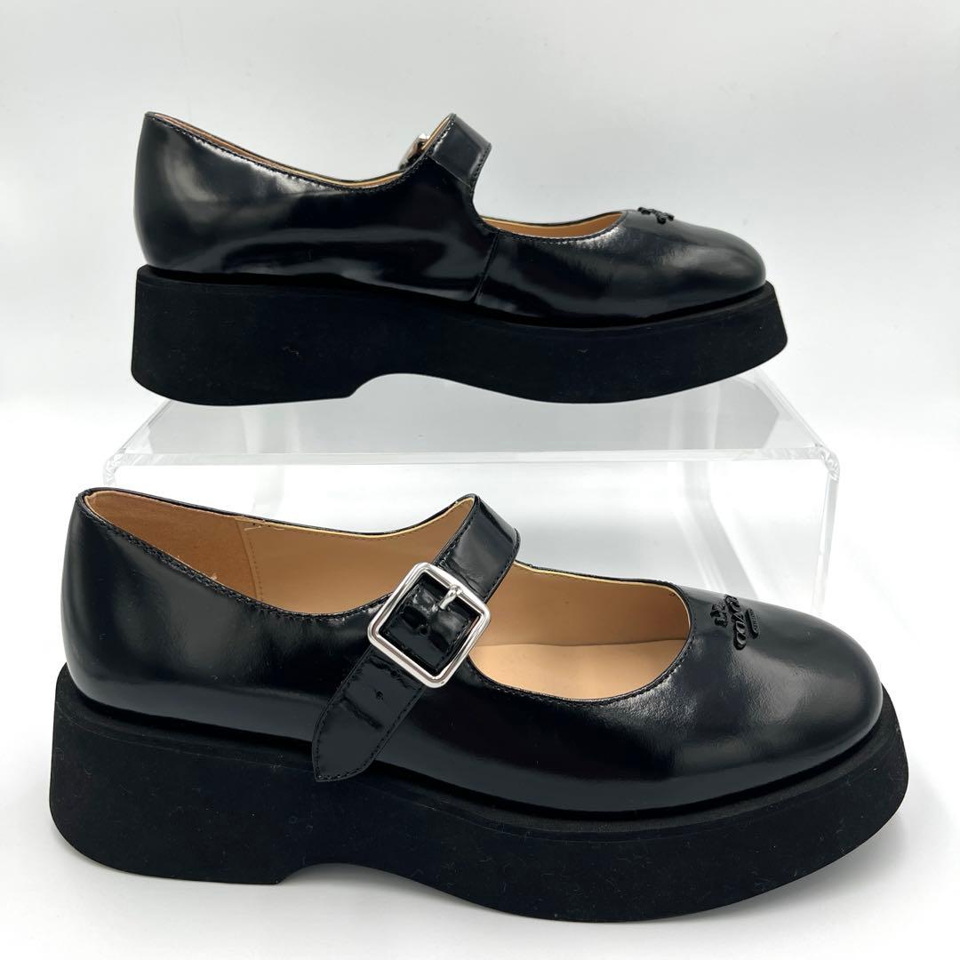 【新品未使用】coach ヴィッキー　メリージェーン　パンプス　ローファー　厚底