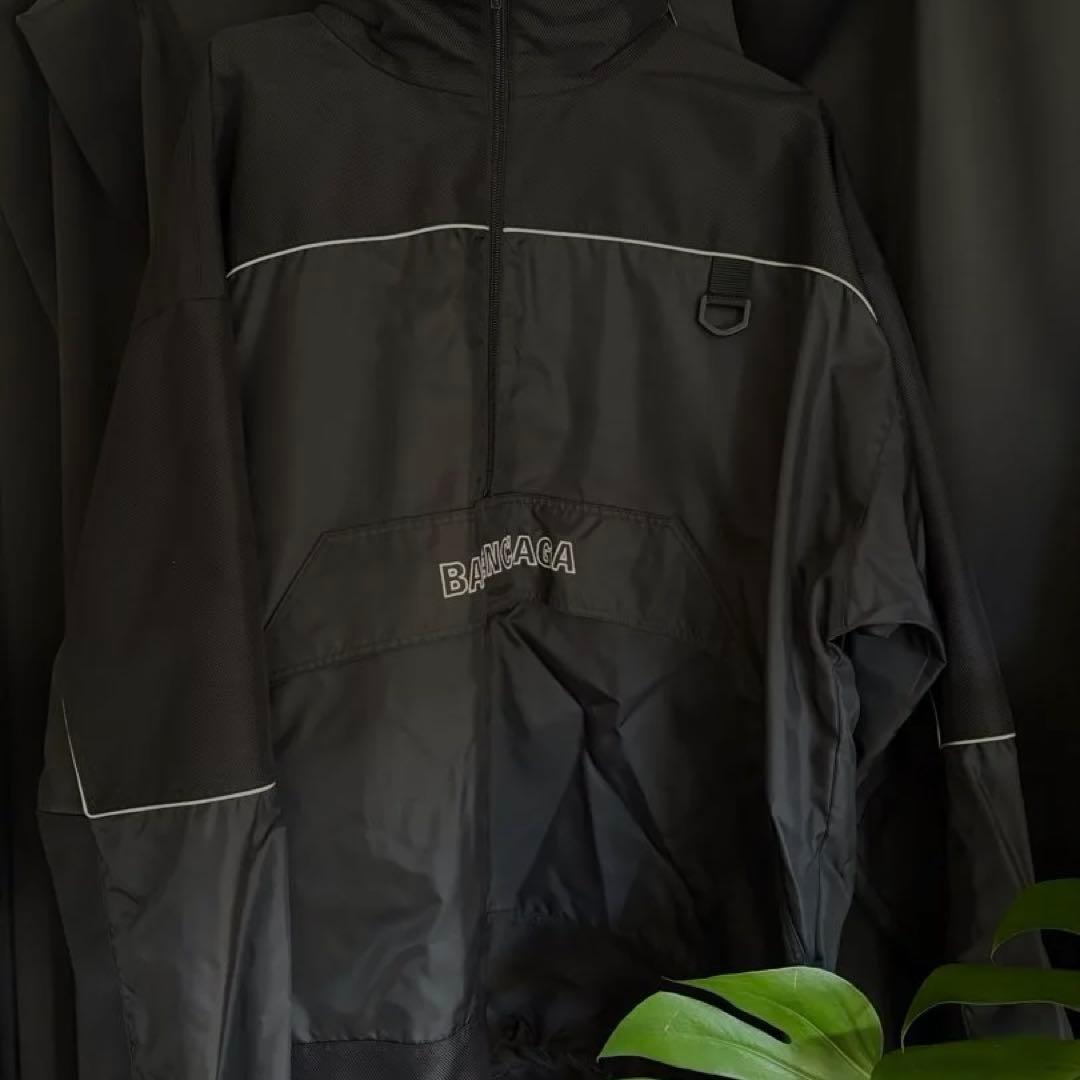 【XXXL】BALENCIAGA アノラック 44 黒
