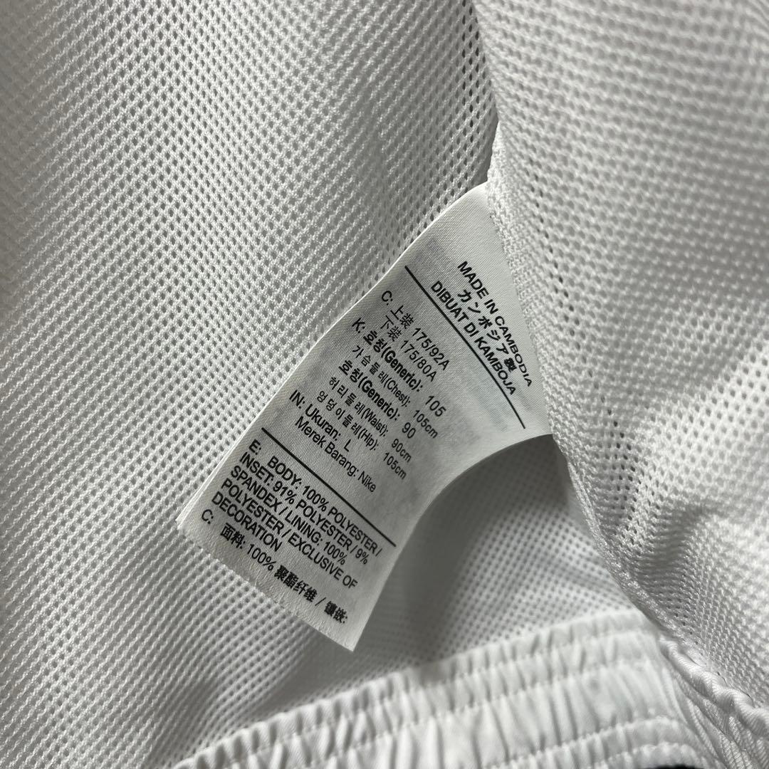 ナイキ パリ サンジェルマン セットアップスーツ L ホワイト ネイビー