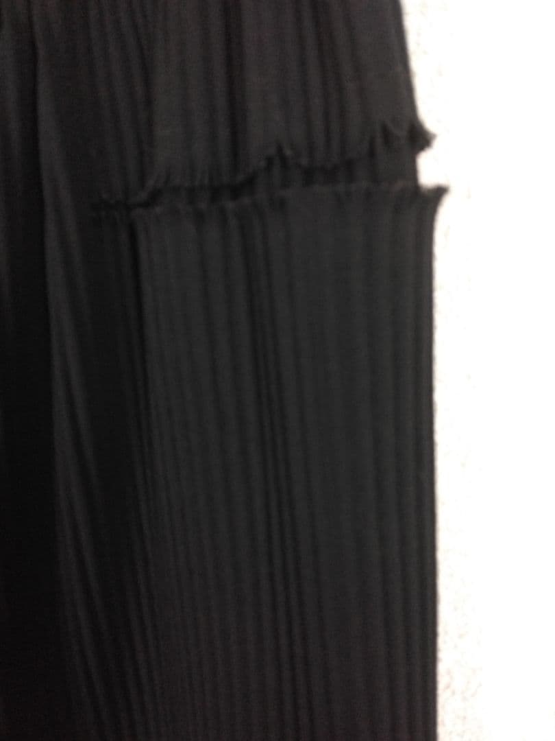 me プリーツ ガウチョパンツ