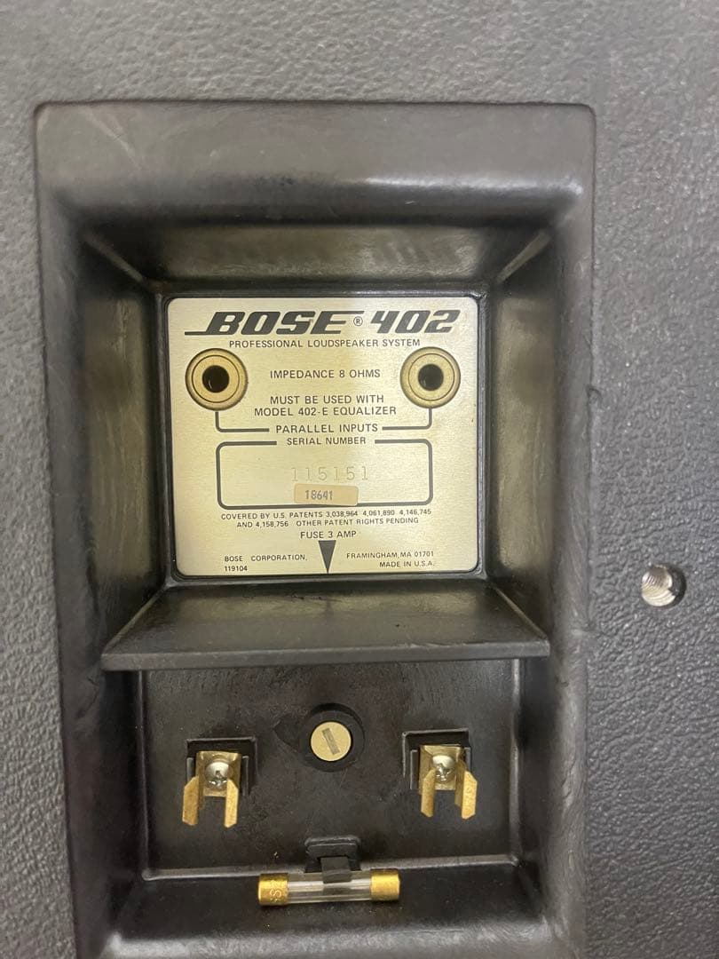 BOSE 402 スピーカー