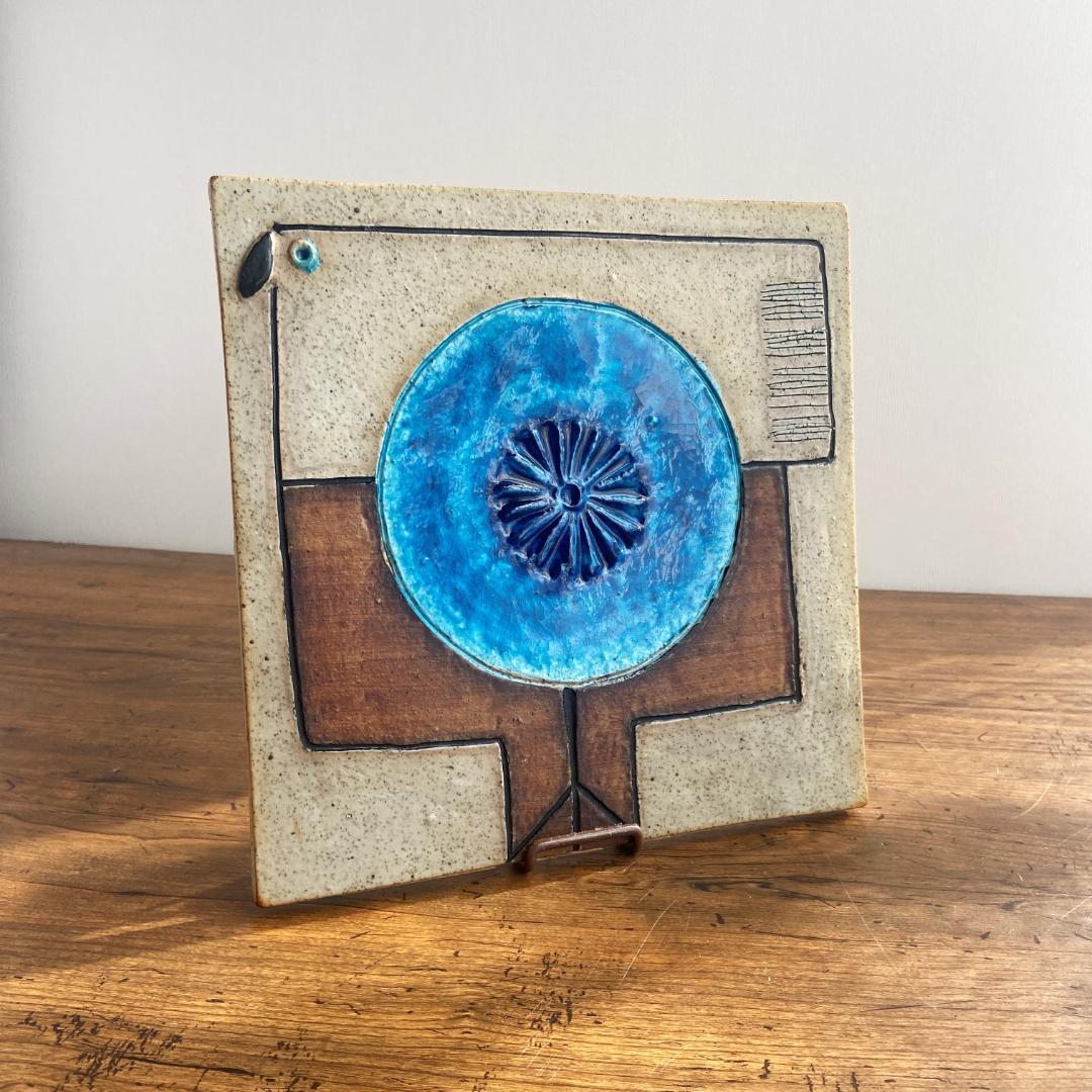 Inger Persson インガー・パーソン 鳥 陶板 ロールストランド置物B