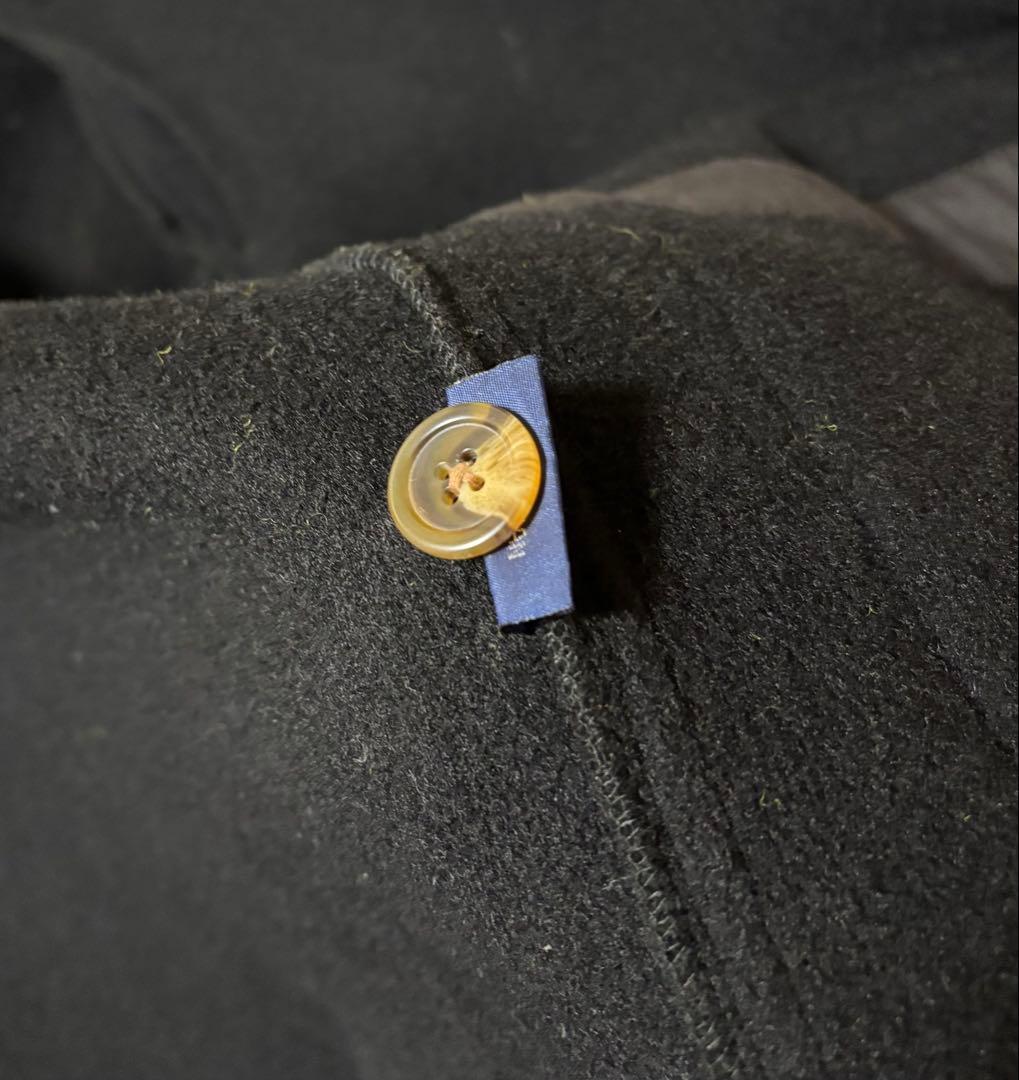 90s ralph lauren USA製 ダッフルコート black