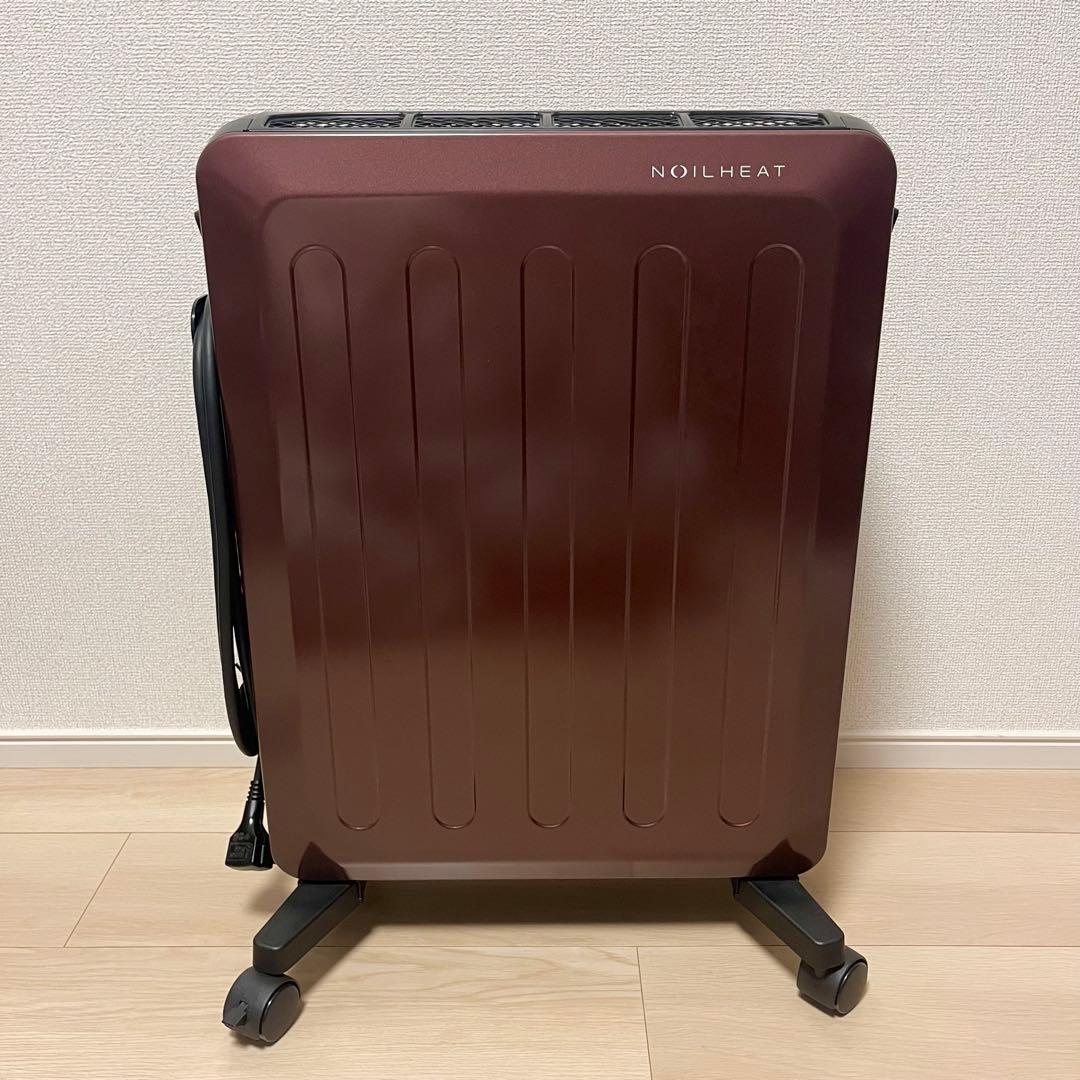 【美品】CORONA オイルレスヒーター CHS-15A　ワインレッド