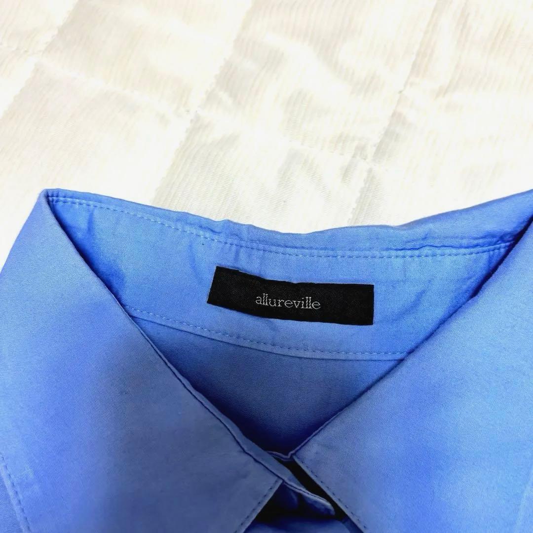 【美品】アルアバイル　レイヤードタックスリーブシャツ・タック・タイ ・23SS