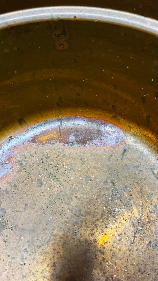 銅鍋山菜鍋36型　ツル付き