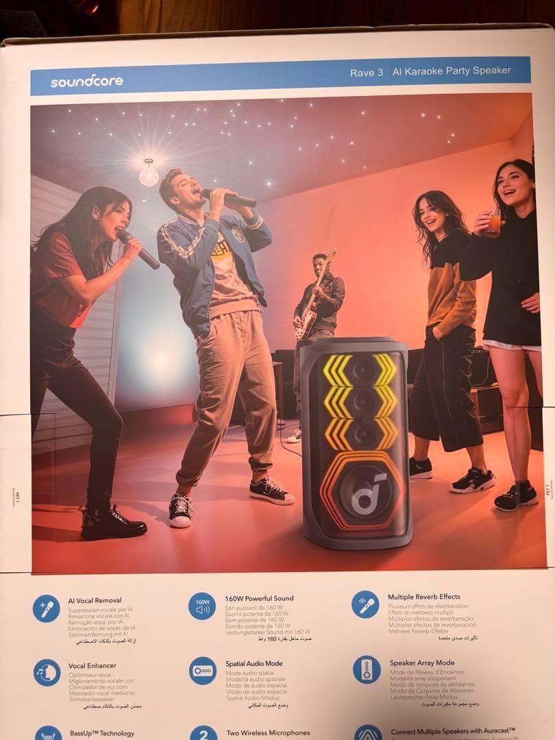 新品AnkerSOUNDCORE RAVE 3