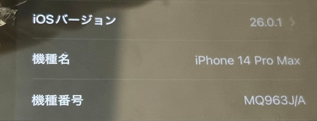 動作OK 準ジャンク品Apple iPhone 14 pro max 本体