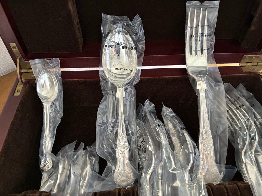 England イングランド　BIC BENビッグベン　カトラリー１６点セット