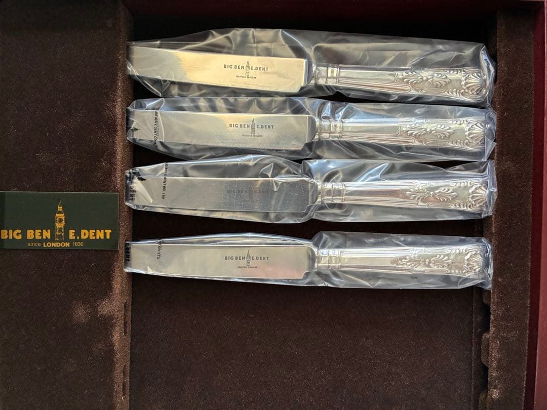 England イングランド　BIC BENビッグベン　カトラリー１６点セット