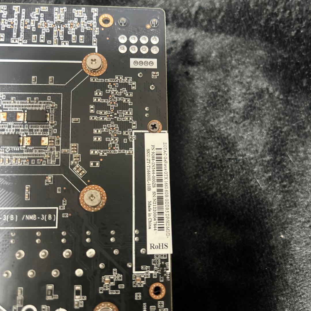 グラフィックボード・グラボ・ビデオカード GeForce GTX1660 6GB