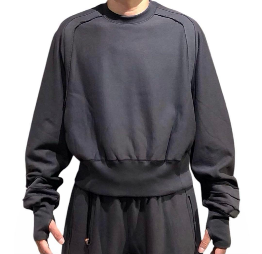 JIAN YE 24AW ORBIT TOP チャコール jianye