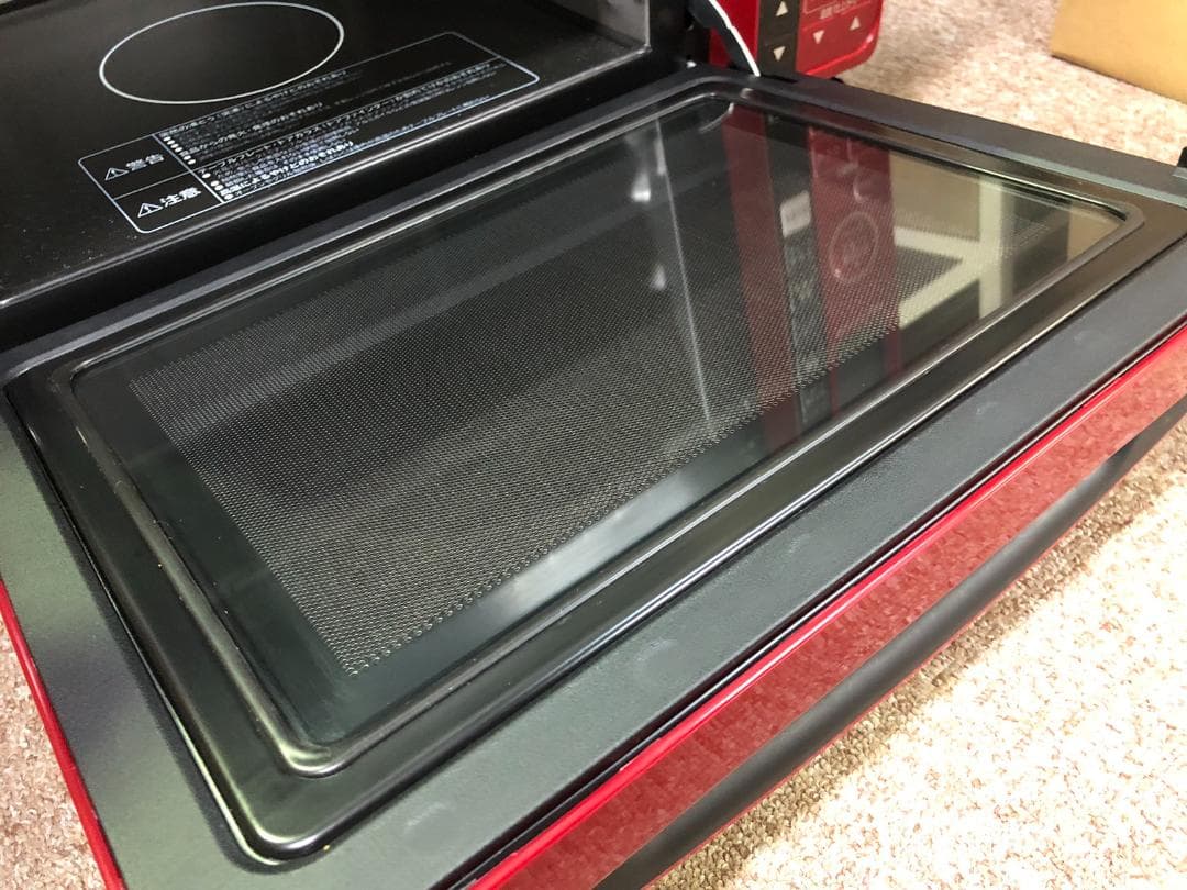 日立 過熱水蒸気オーブンレンジ MRO-JT230 R 2021年製 角皿無し