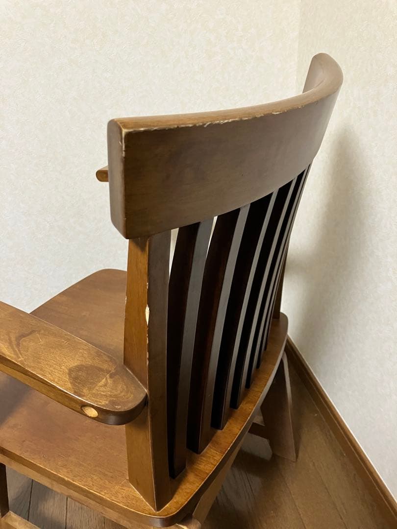 ダイニングチェア サカイ工芸 ウィンザーチェア 天然木 回転椅子 ヴィンテージ