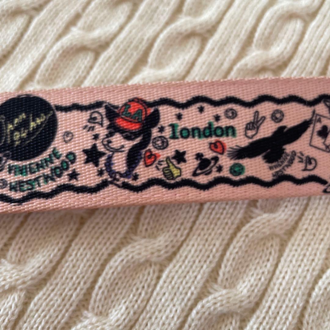 vivienne westwood CHAOS バンビ ロゴ バックル ベルト