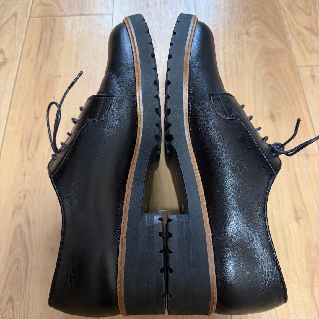 ☆美品☆ MARGARET HOWELL　革靴　黒　レースアップ　本革　レザー