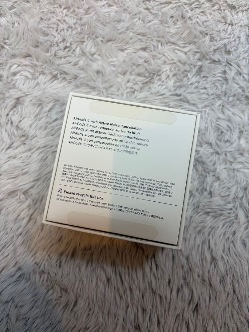 AirPods4アクティブノイズキャンセリング機能搭載