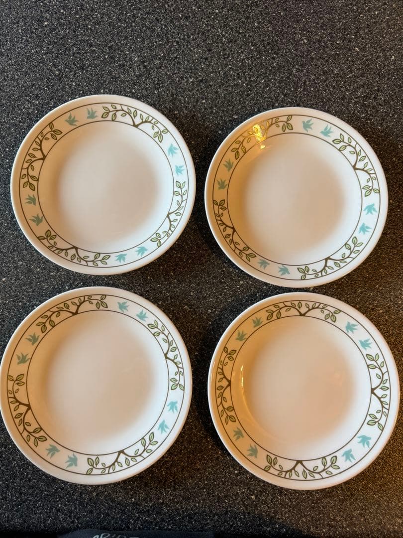 コレール　食器セット　16点　ツリーバード