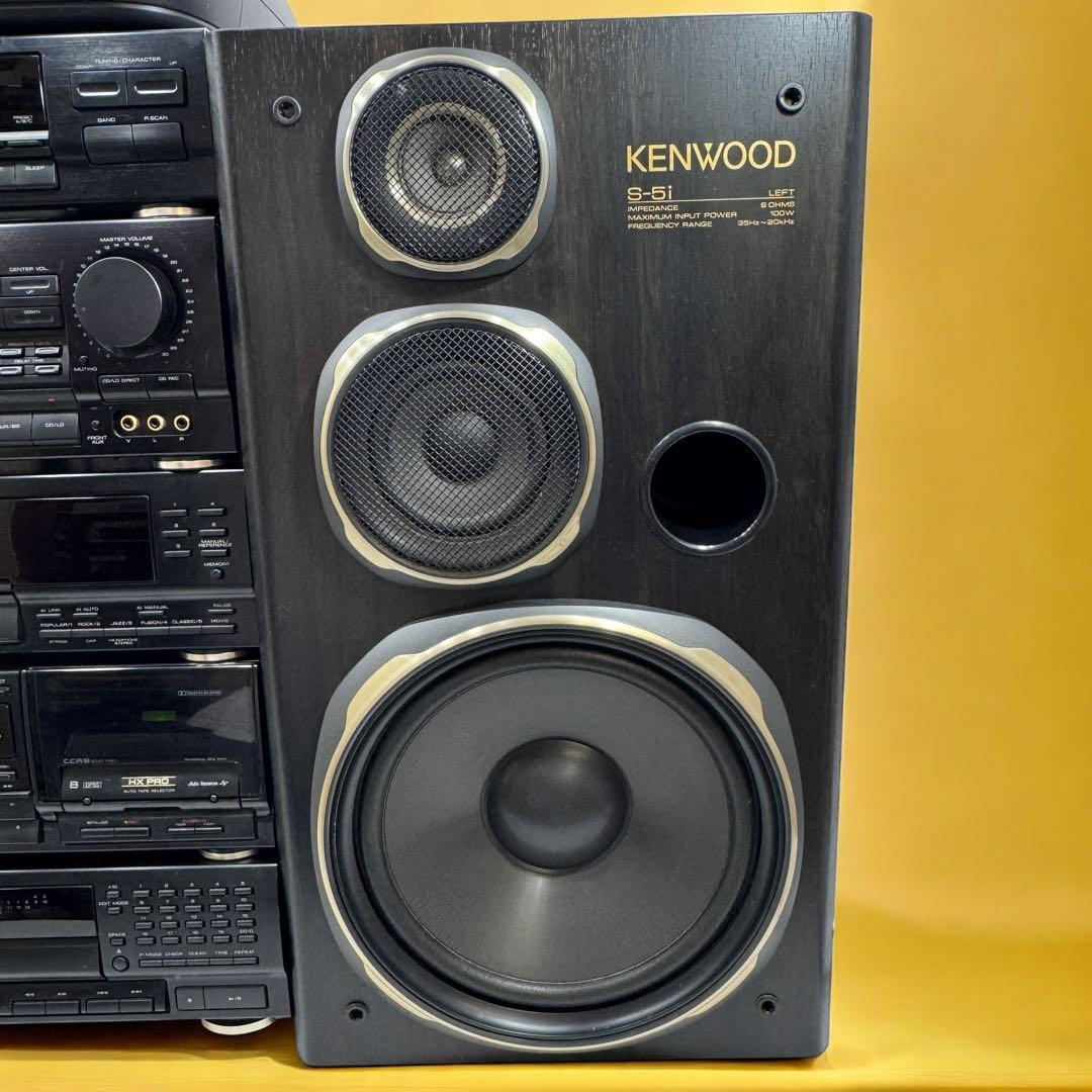 KENWOOD ROXY J5 システムコンポ 取説 リモコン付 動作現状品