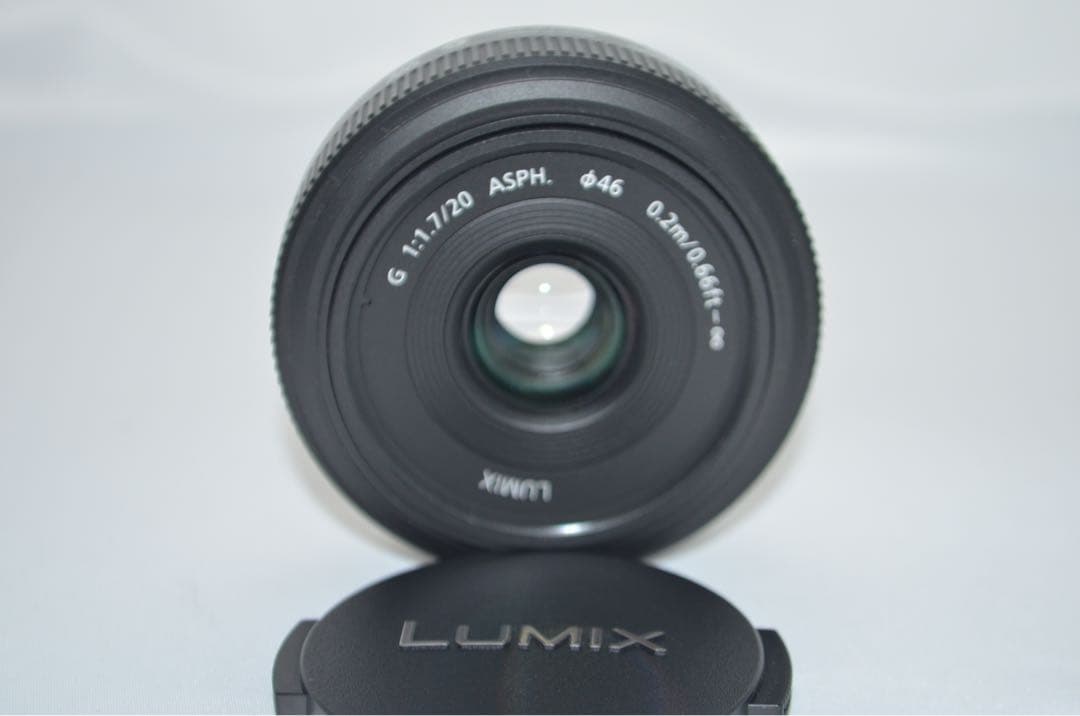 美品 Panasonic LUMIX G 20mm F1.7 ASPH